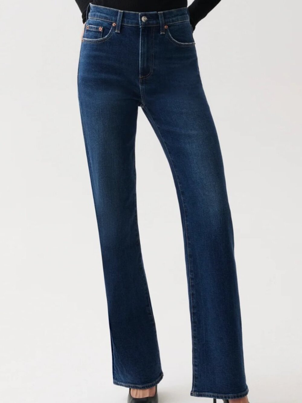 Pistola Evie High Rise Distressed Slim Bootcut Jean size 26